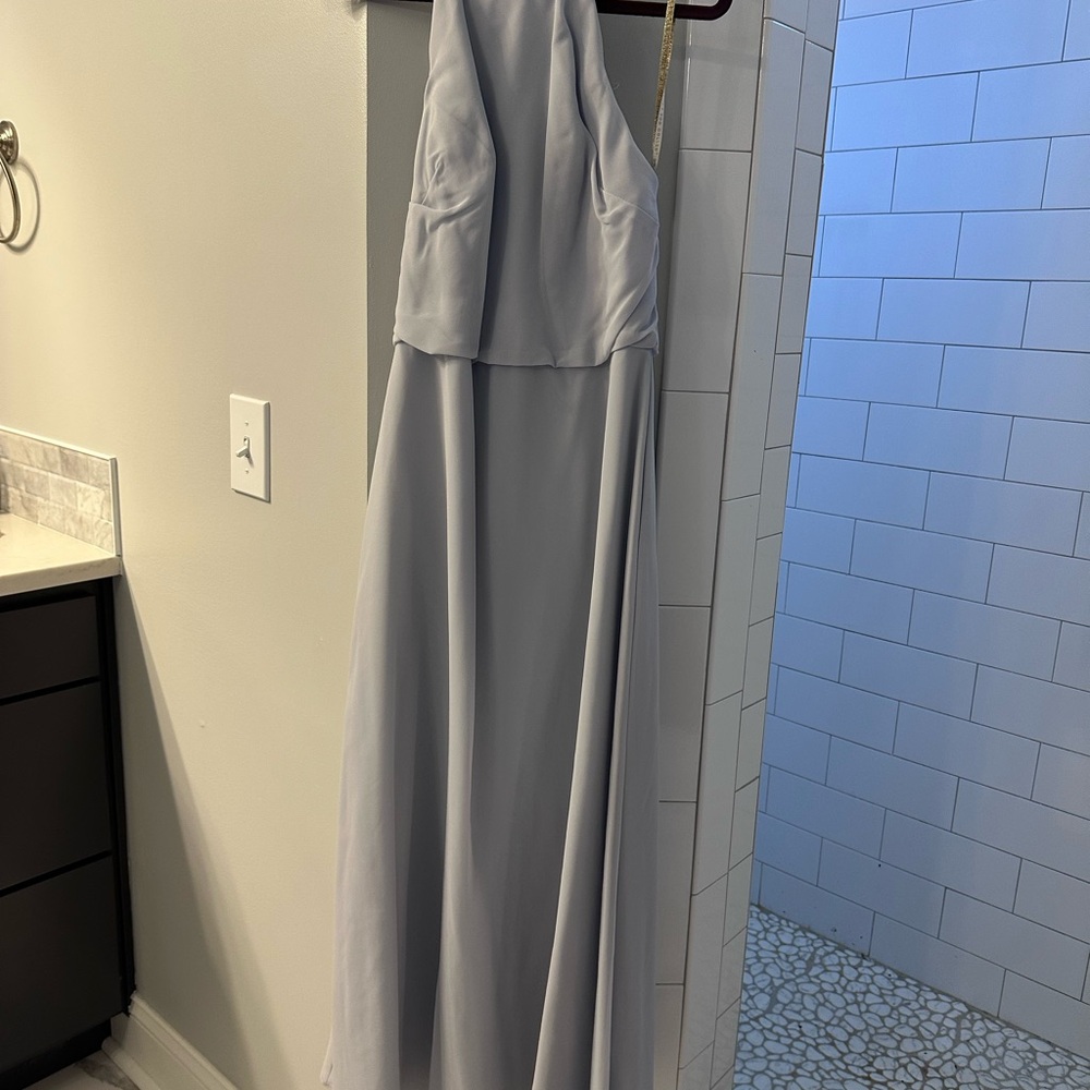 Jenny Yoo bridesmaid halter Gown